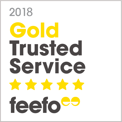 Feefo Gold Service 2018